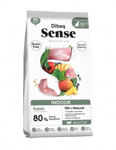 SENSE Conejo Grain Free 1,5kg - Pienso para Gatos