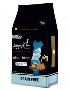 HAPPY ONE Esterilizados Ave 7kg - Pienso para Gatos