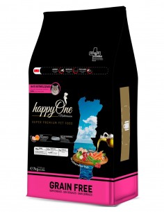 HAPPY ONE Esterilizados Sardina 7kg - Pienso para Gatos