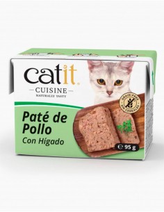 Catit Cuisine Paté de Pollo con Hígado 95g - Para Gatos