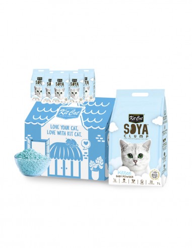 Kit Cat SoyaClump Arena de Soja Eco - Kitten 7L