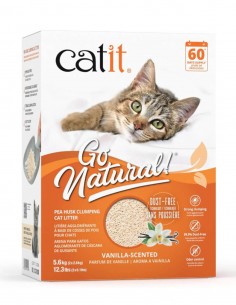 Catit Go Natural! Arena ECO de cáscara Guisante +...