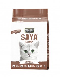 Kit Cat SoyaClump Arena de Soja Eco - Café 7L