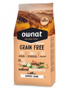 OWNAT Grain Free Cordero 12kg - Pienso para CACHORROS