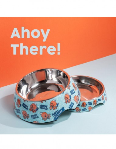 FUZZYARD Comedero Ahoy There! L - Para Perros