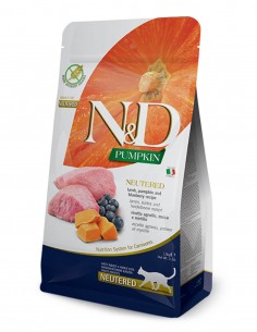 FARMINA ND Pumpkin - Cordero, Calabaza y Arándanos 1,5kg...
