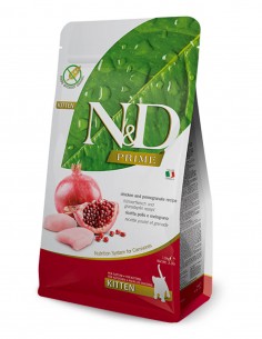 FARMINA ND Prime - Pollo y Granada 5kg - Pienso para KITTEN