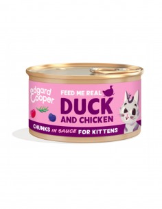 Edgard & Cooper Trocitos de Pato y Pollo con Arándanos...