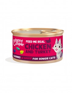 Edgard & Cooper Trocitos de Pollo y Pavo con Arándanos...