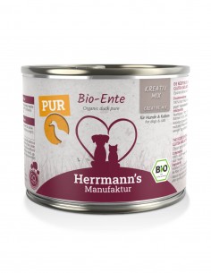 HERRMANN'S BIO PURE Pato 200g - Comida Húmeda para Perros...