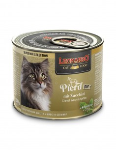 Leonardo SUP Selection Caballo y Calabacín 200g - Para Gatos