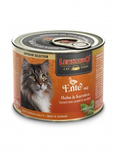 Leonardo SUP Selection Pato y Zanahoria 200g - Para Gatos