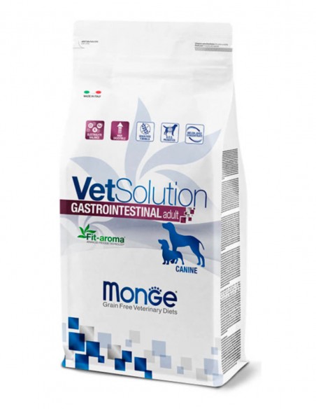 MONGE Vet Solution Gastrointestinal 2 Kg - Pienso para Perros