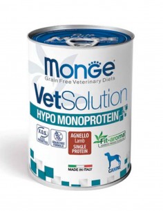 MONGE Vet Solution Monoproteico Cordero 400g - Para Perros