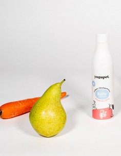 YOGUPET Kéfir Pera y Zanahoria 200ml - Para Perros y Gatos 2