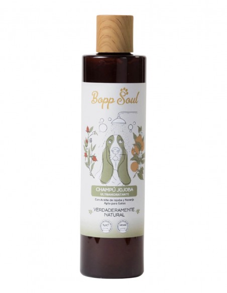 Bopp Soul Champú Ultrahidratante JOJOBA 250 ml - Para Perros y Gatos
