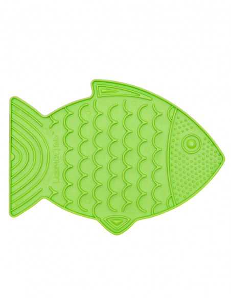 LickiMat Felix Verde - Comedero Antivoracidad para Gatos