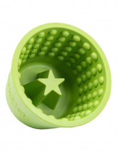 LickiMat Yoggie Pot Verde - Comedero Antivoracidad para...
