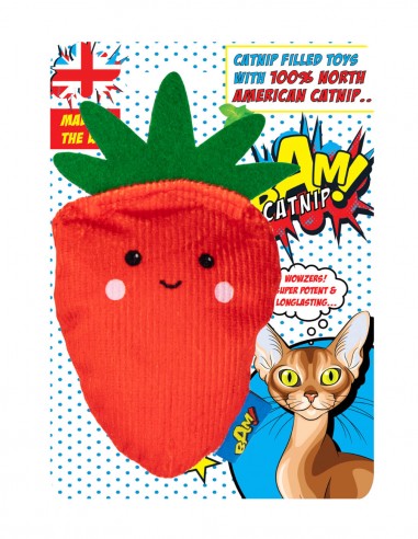 BAM! Catnip Sally Strawberry - Juguete para Gatos