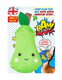 BAM! Catnip Percy Pear - Juguete para Gatos