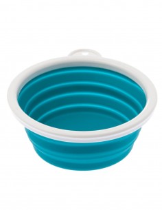 Comedero Plegable para Viajes Verde S - Para Perros y Gatos 2