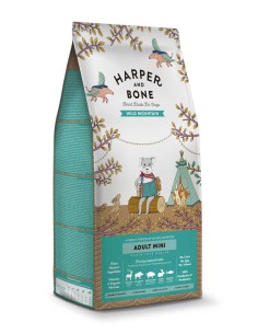HARPER & BONE Wild Mountain Mini 2kg - Pienso para Perros...