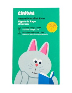 CANUMI Hígado de Rape 125g - Para Gatos