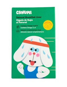 CANUMI Hígado de Rape 125g - Para Perros