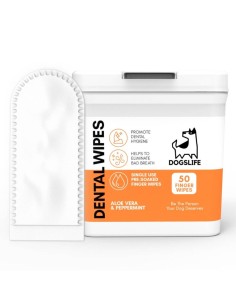 DogsLife Toallitas Dentales - Para Perros
