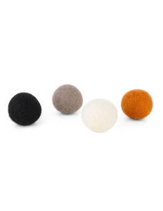 District 70 Pack PURE Pelotas de Fieltro - Para Gatos 2