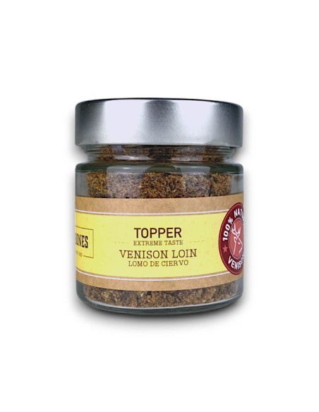 MR. BONES Toppers Lomo de Ciervo 100g - Para Perros y Gatos