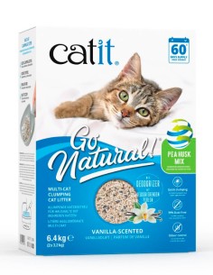 Catit Go Natural! Arena MIX Guisante + Bentonita 2x 3,2kg...