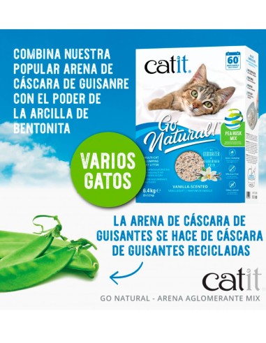 Catit Go Natural! Arena MIX Guisante +...