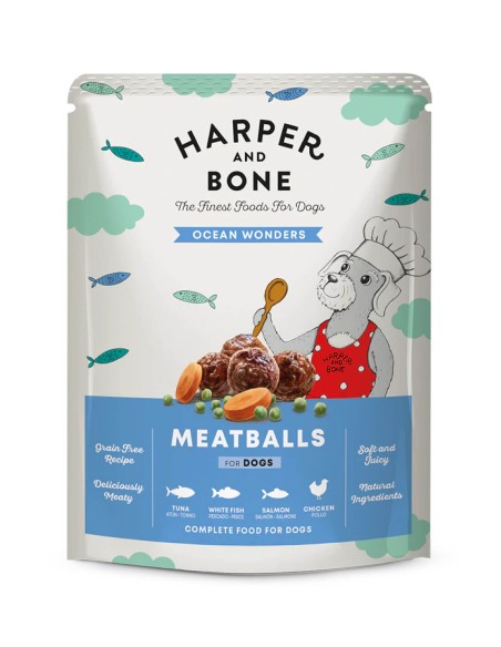 HARPER & BONE Oceans Wonders 300g - Comida Húmeda para Perros