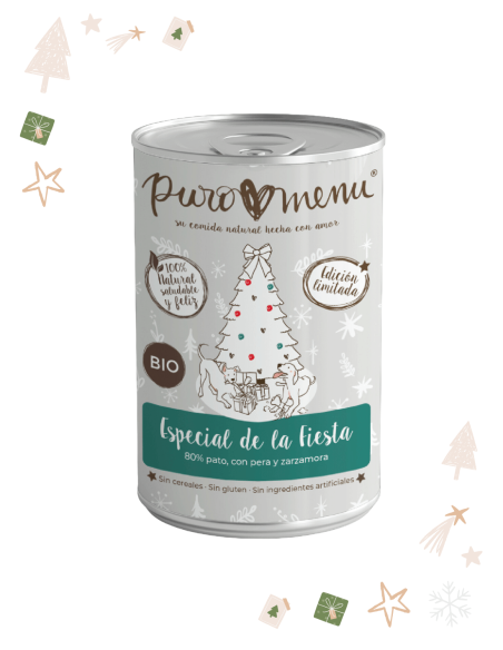 PUROMENU Especial de la Fiesta 400g - Comida Húmeda para Perros