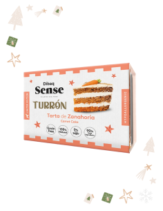 SENSE Turrón de Tarta de Zanahoria 185g - Para Perros y...