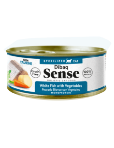 SENSE Pescado Blanco, Salmón y Zanahoria 70g - Comida...