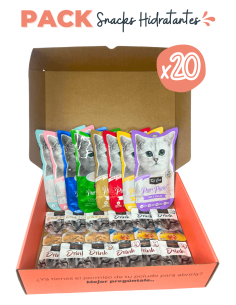 Pack Hidratación by Pampermut - Snacks para Gatos