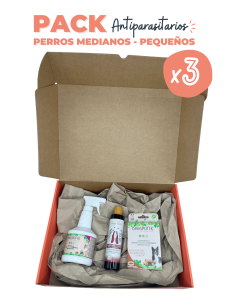 Pack Antiparasitarios Collar + Spray + Champú by...