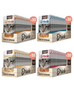Pack Degustación Sopas Leonardo 80 uds - Para Gatos