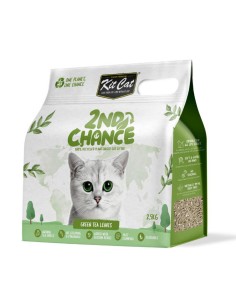 Kit Cat Second Chance - Arena de Hojas de Té Verde,...