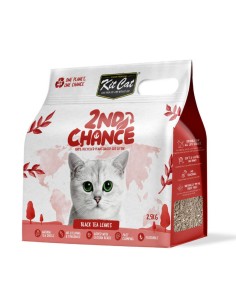 Kit Cat Second Chance - Arena de Hojas de Te Negro,...