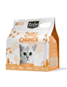 Kit Cat Second Chance - Arena de Cáscara de Guisante y...