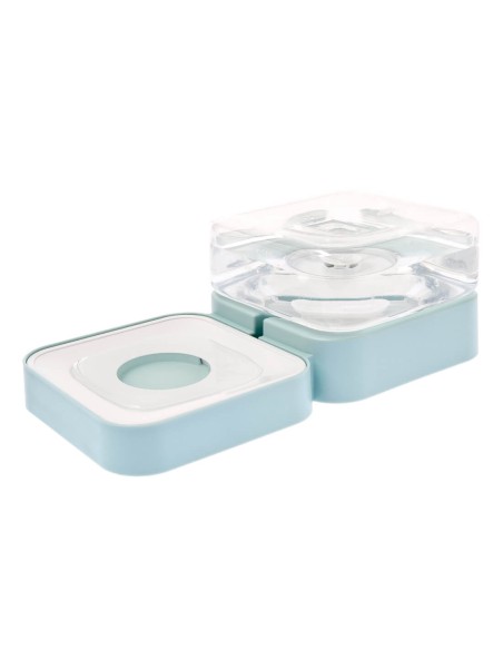 Dispensador de Comida + Agua - Para Perros y Gatos