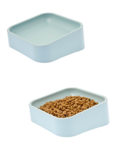 Dispensador de Comida + Agua - Para Perros y Gatos