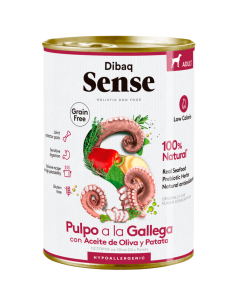 SENSE Pulpo a la Gallega 380g - Comida Húmeda para Perros