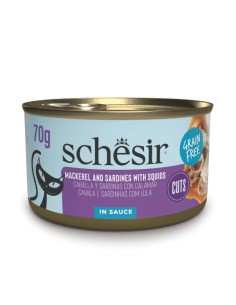 Schesir Caballa y Sardinas con Calamar 70g - Comida...