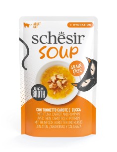 Schesir Sopa Hidratante Atún, Zanahorias y Calabaza 40g -...