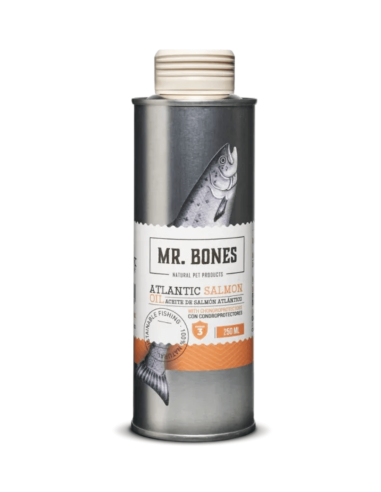 MR BONES Aceite de Salmón con Condoprotectores...