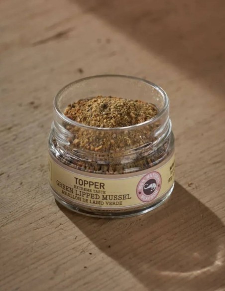 MR. BONES Toppers Mejillón de Labio Verde 100g - Para Perros y Gatos